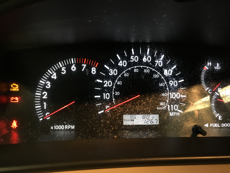 It’s worse in the daylight.